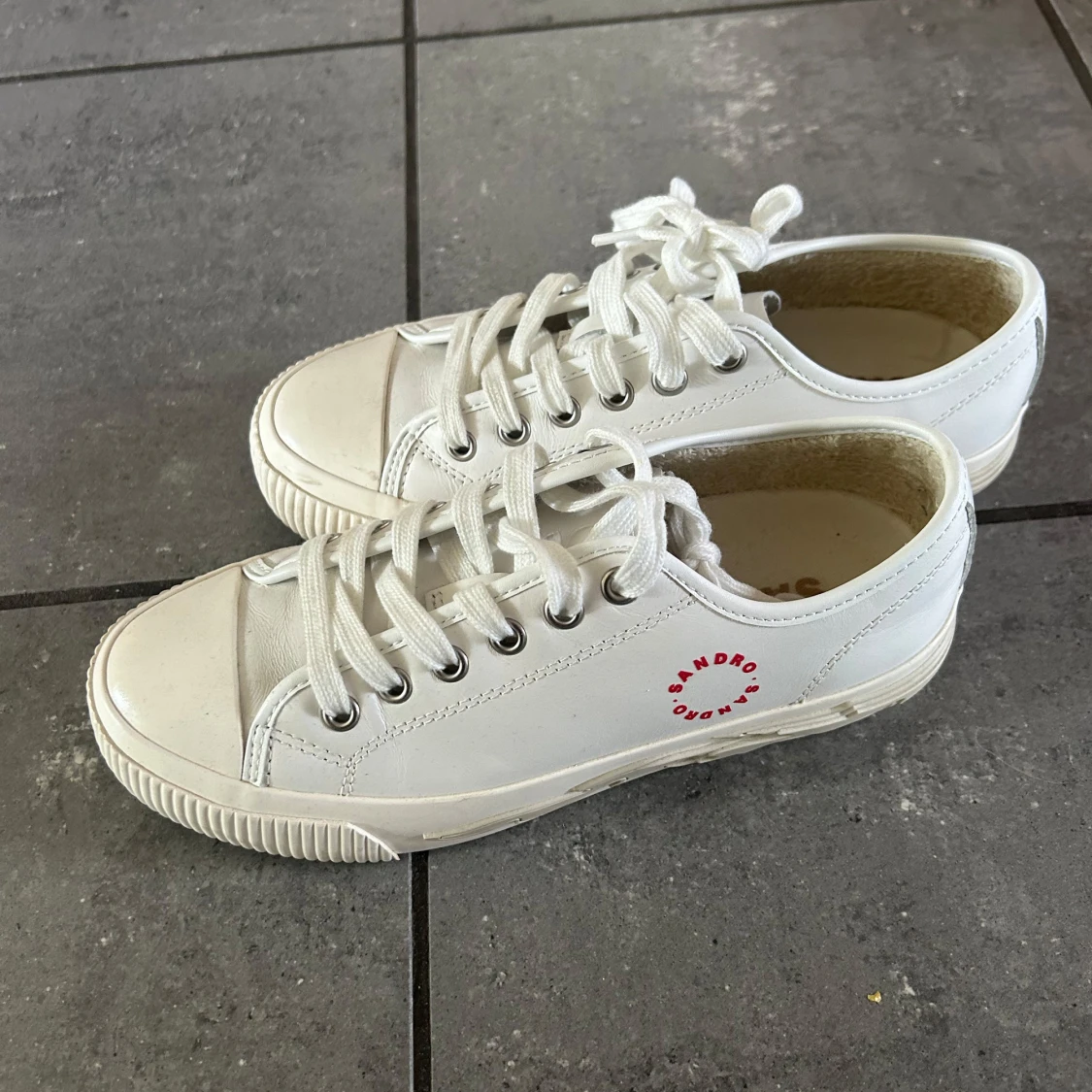 Vita sneakers från Sandro - 3