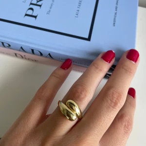 Guldig ring - Justerbar guldig ring! Aldrig använd!😊