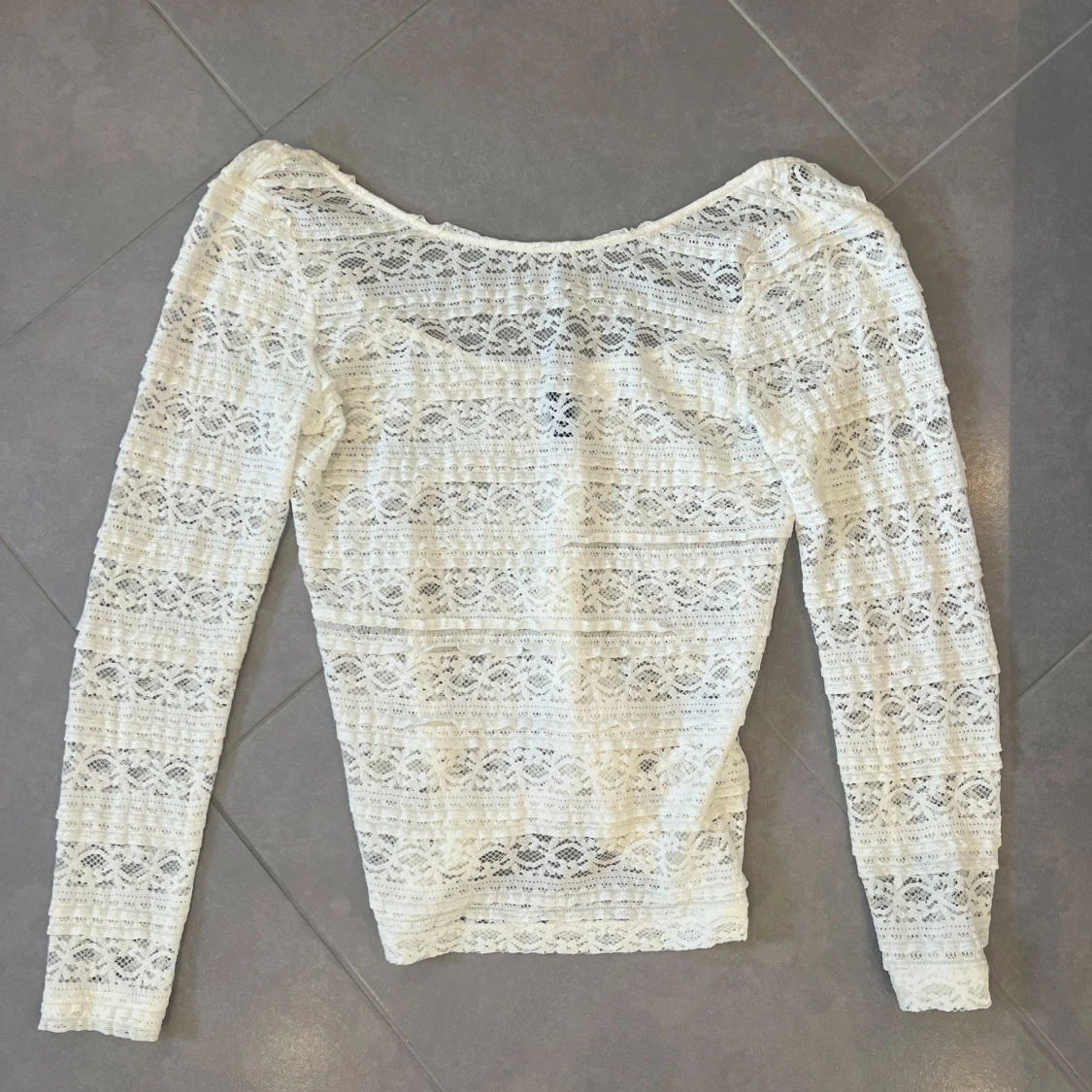 Superfin vit topp - 91