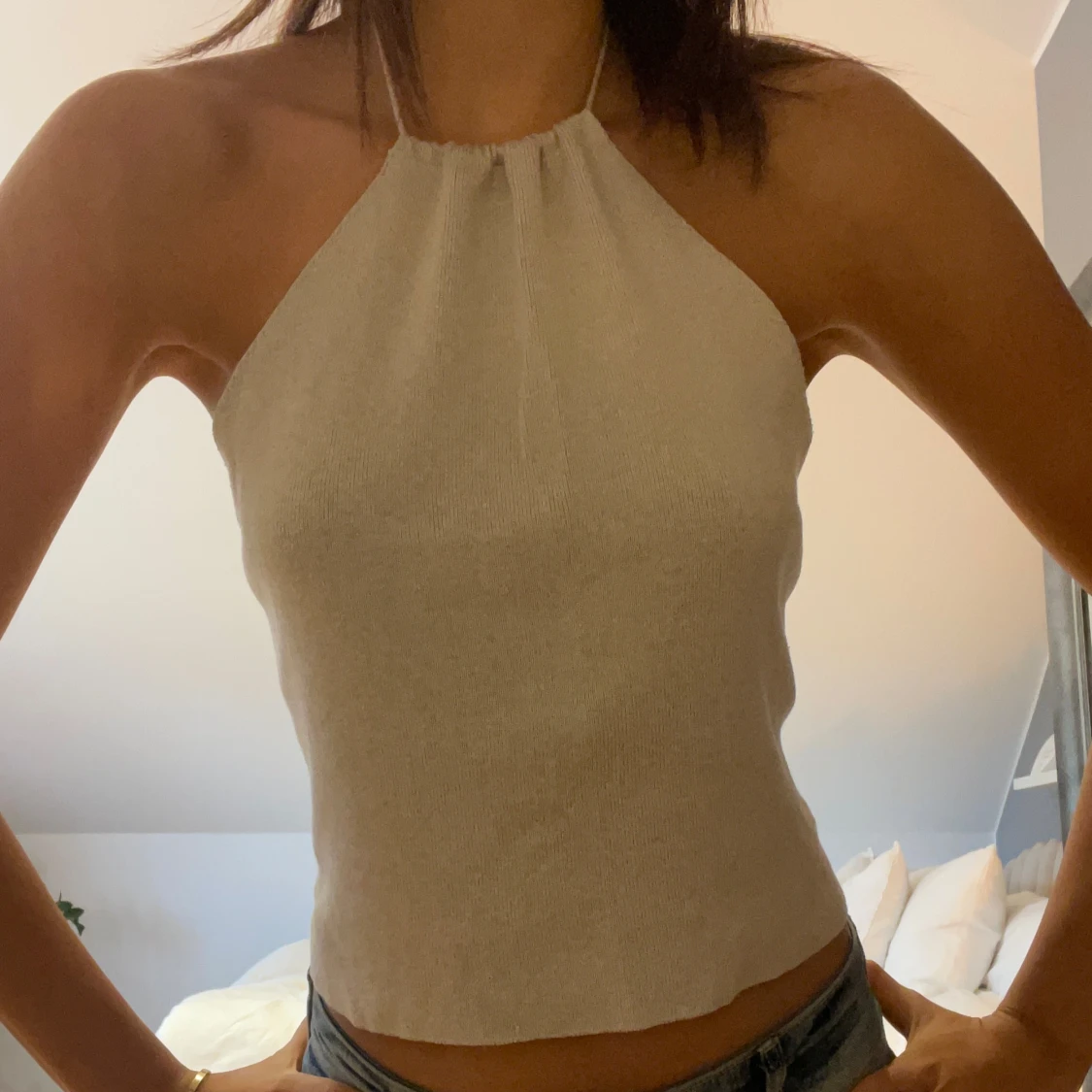 Halterneck topp - 91