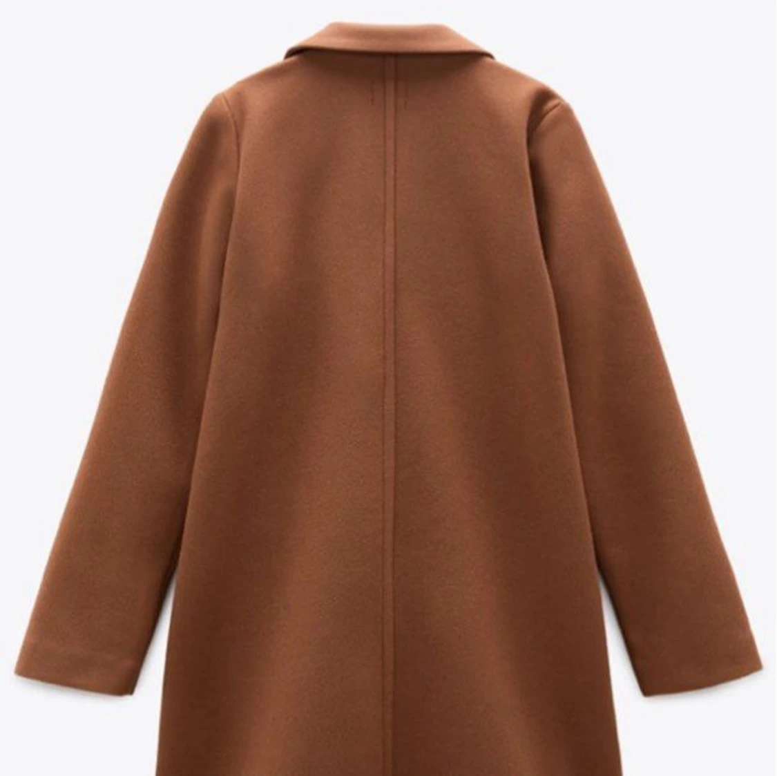 Brun lång kappa från Zara - 93