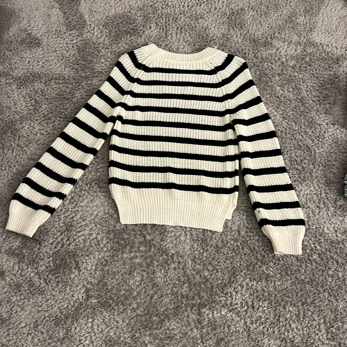 Randig stickad tröja Lindex  - 90