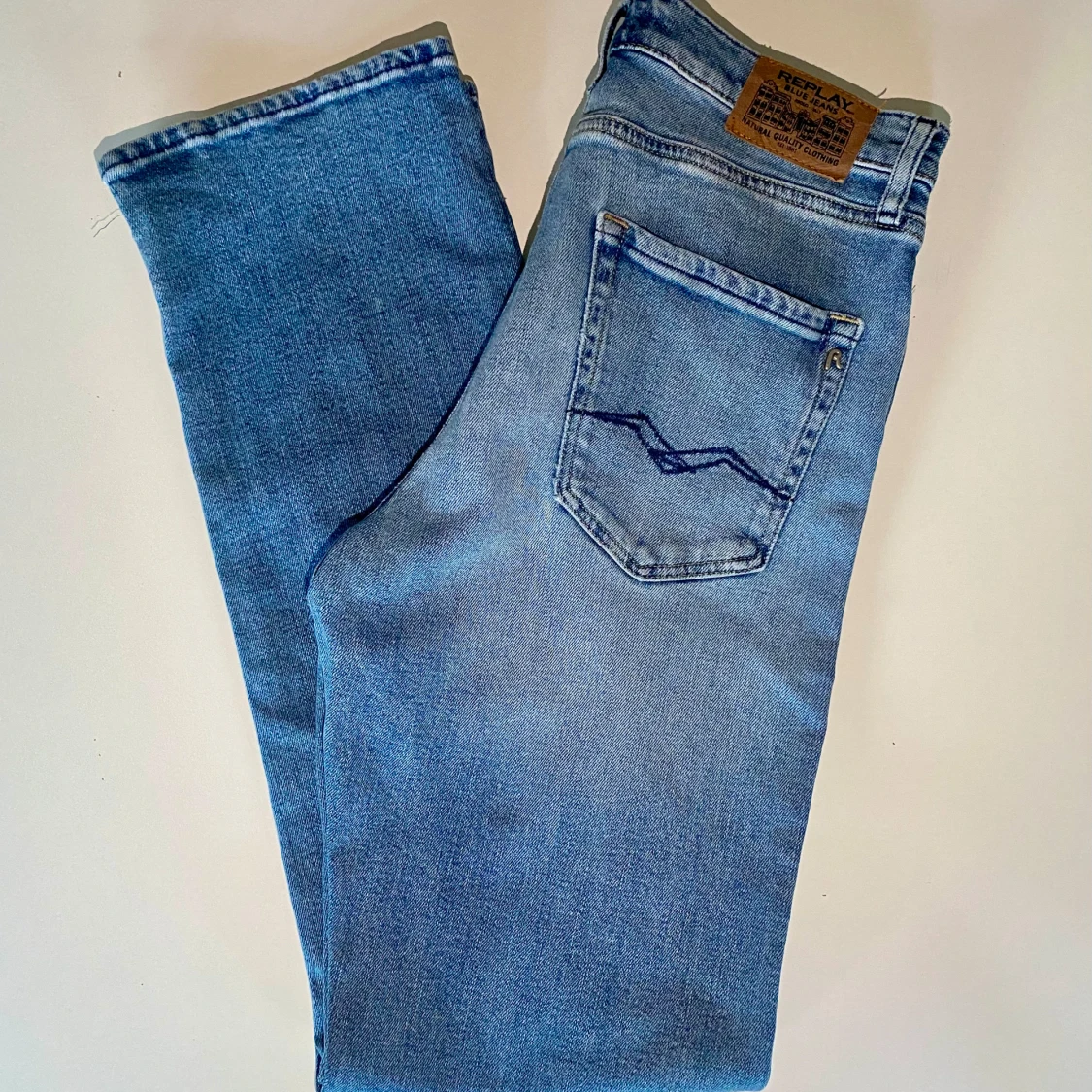 Blåa Replay jeans