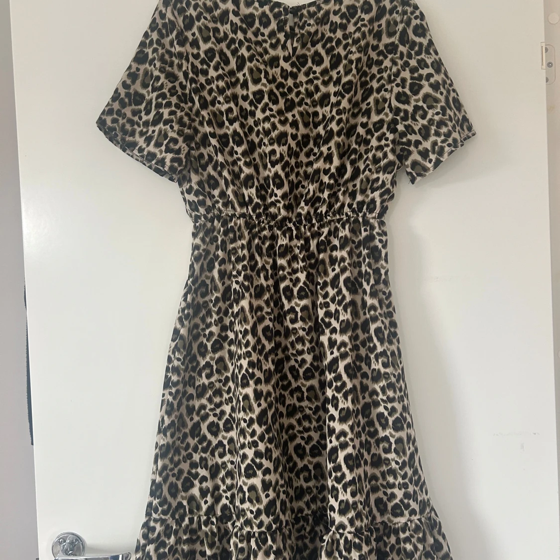 Leopard klänning  - 90