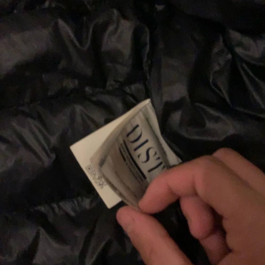 Svart pufferjacka från Moncler - 90