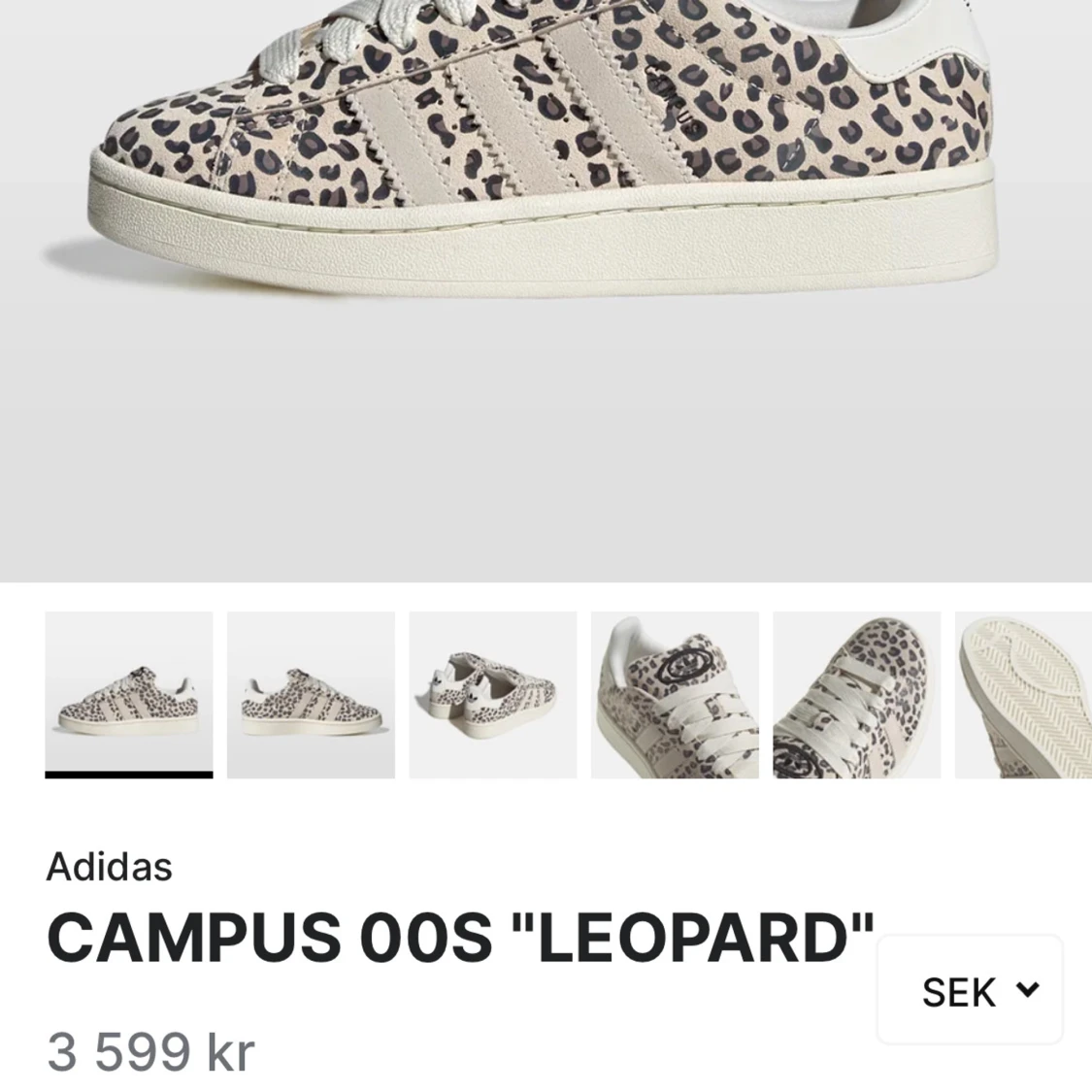 CAMPUS 00S ”LEOPARD”🐆🤍 - 90
