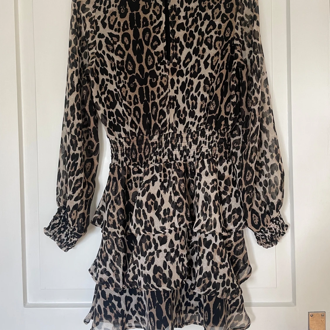 Leopard klänning  - 90