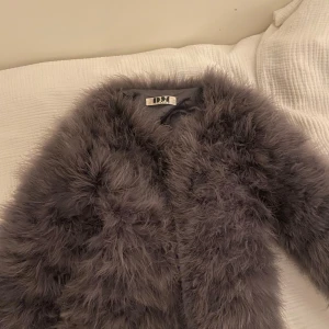 Pälsjacka  - Säljer denna supersnygga pälsjacka från DM dennism i storlek s  