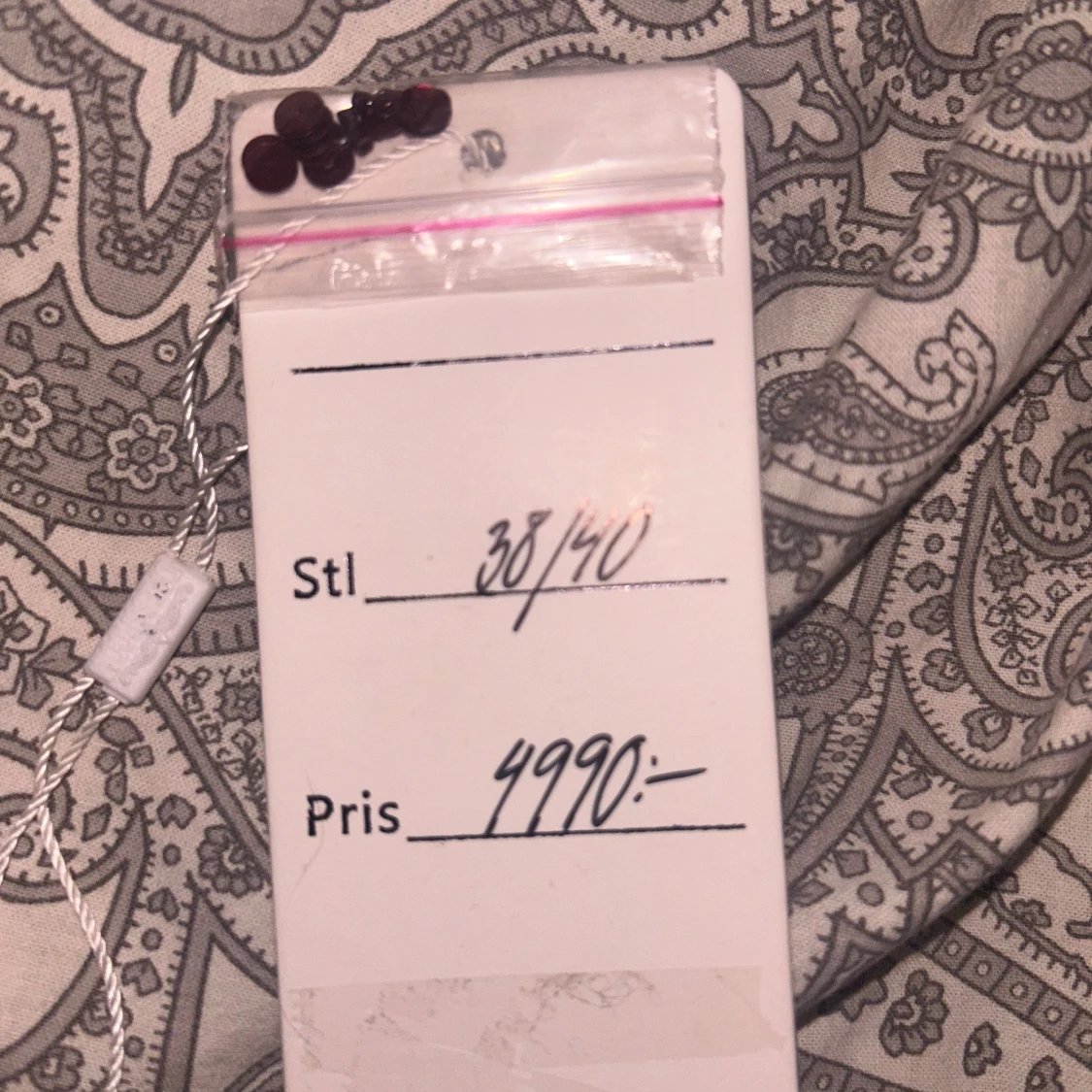 Röd balklänning - 92