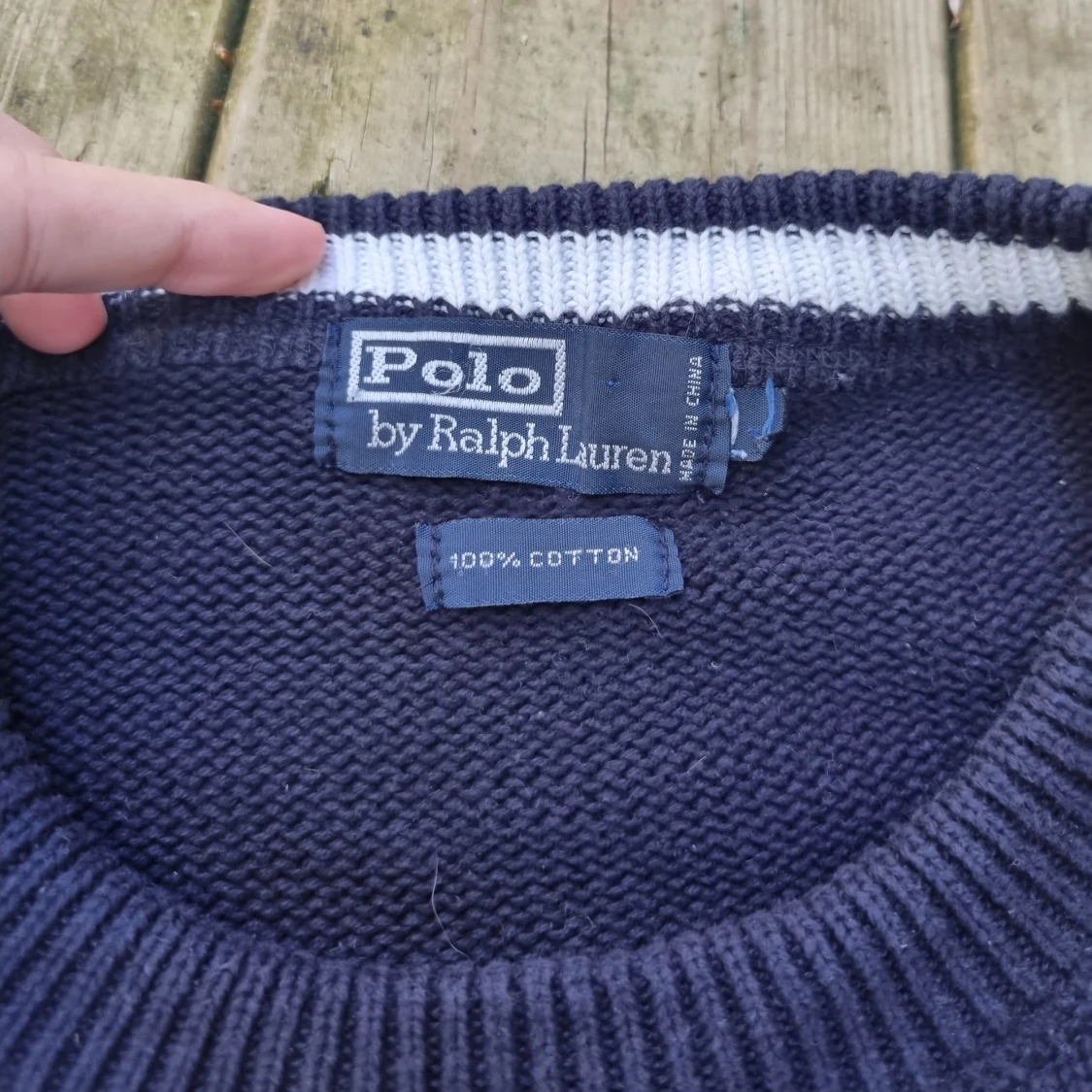 Ralph lauren stickad  - 92