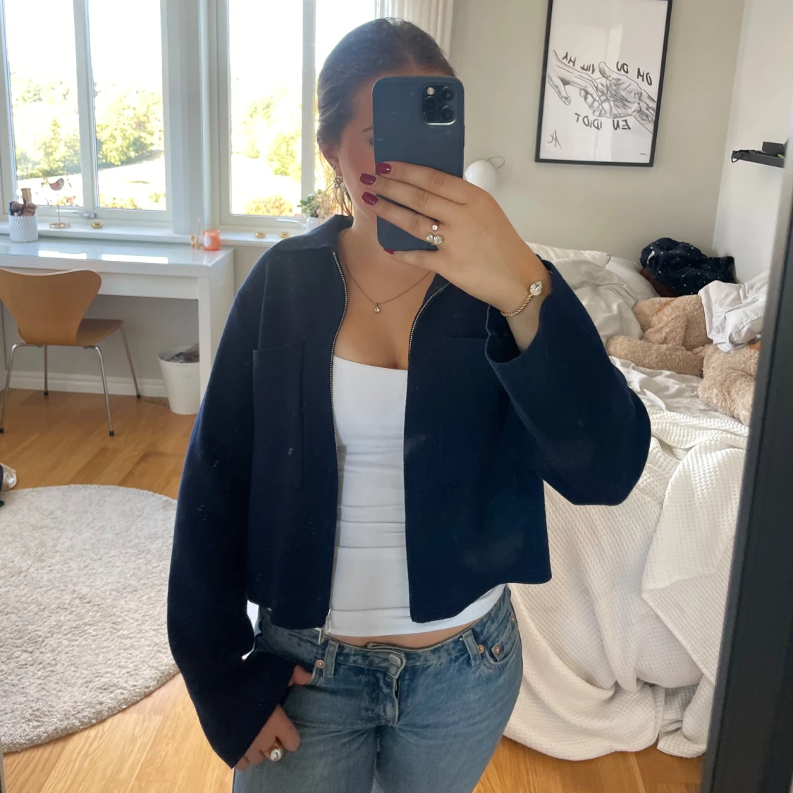 Jättesnygg tröja💙 - 90