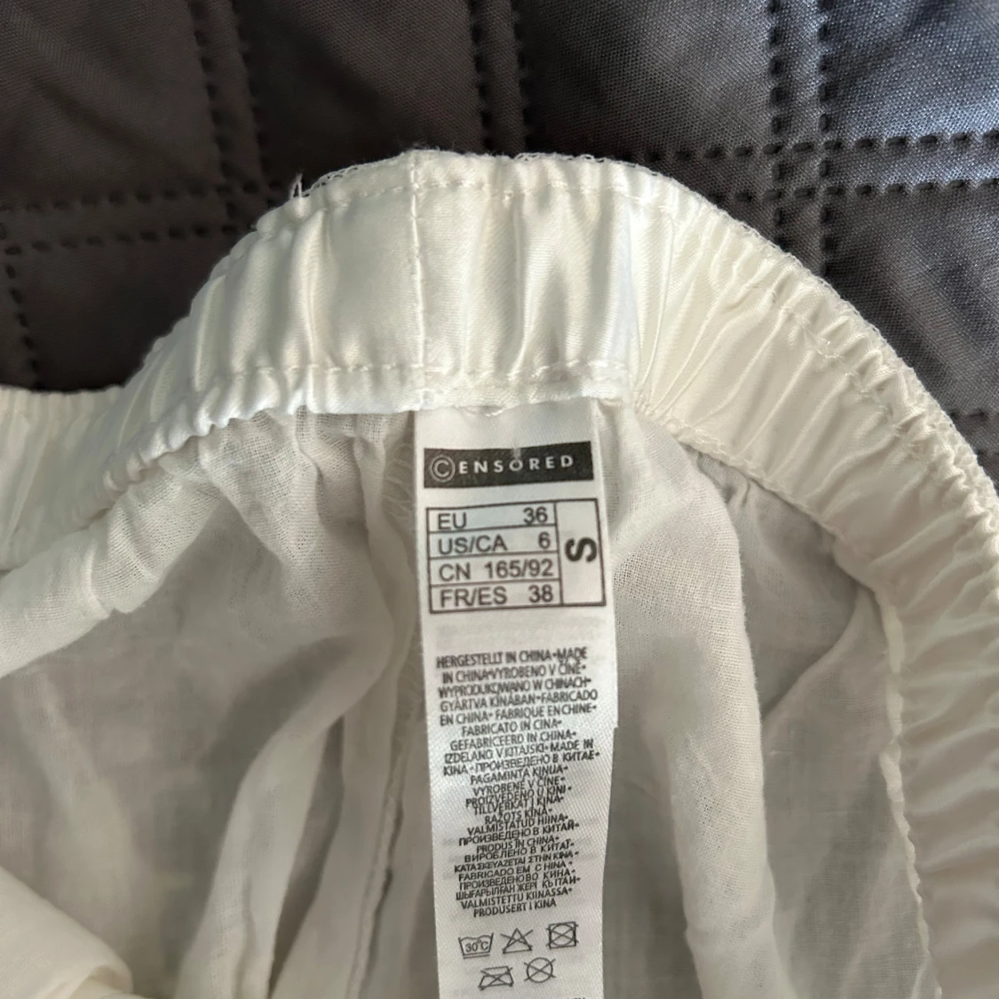 Vita spetsshorts - 91