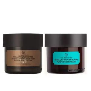 2st ansiktsmasker från the body shop, ansiktsmaskerna är 15ml. ❗️går att köpa styck vis❗️ Produkterna är aldrig använda. Original pris per styck: 125kr