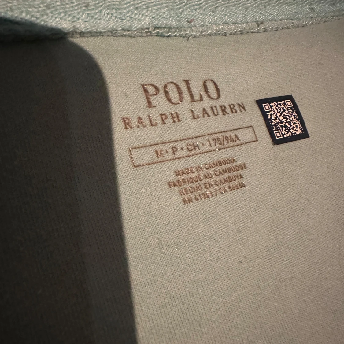 Ljusblå hoodie från Polo Ralph Lauren - 1