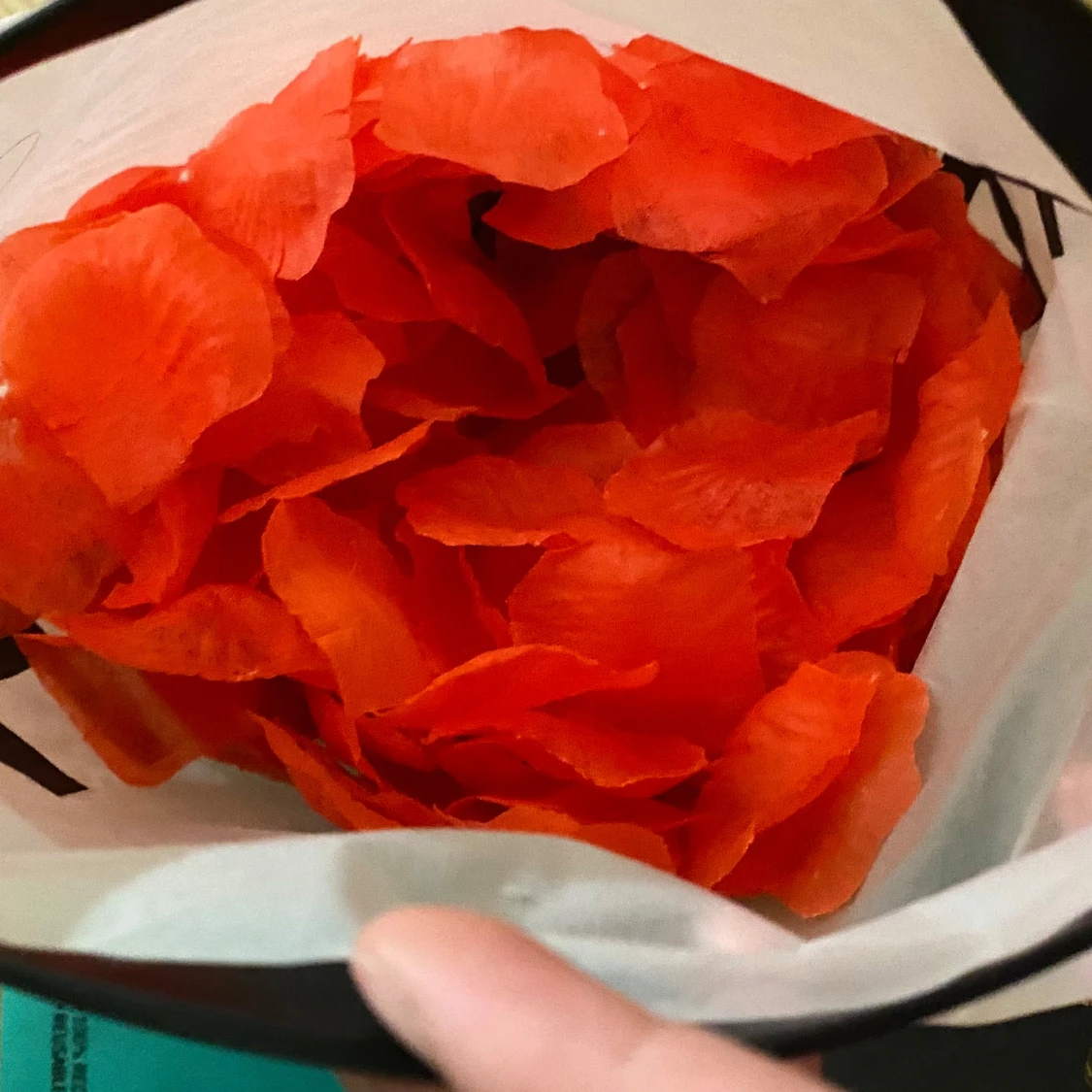 Guldpläterad ros med nalle och LED-ljus - 4