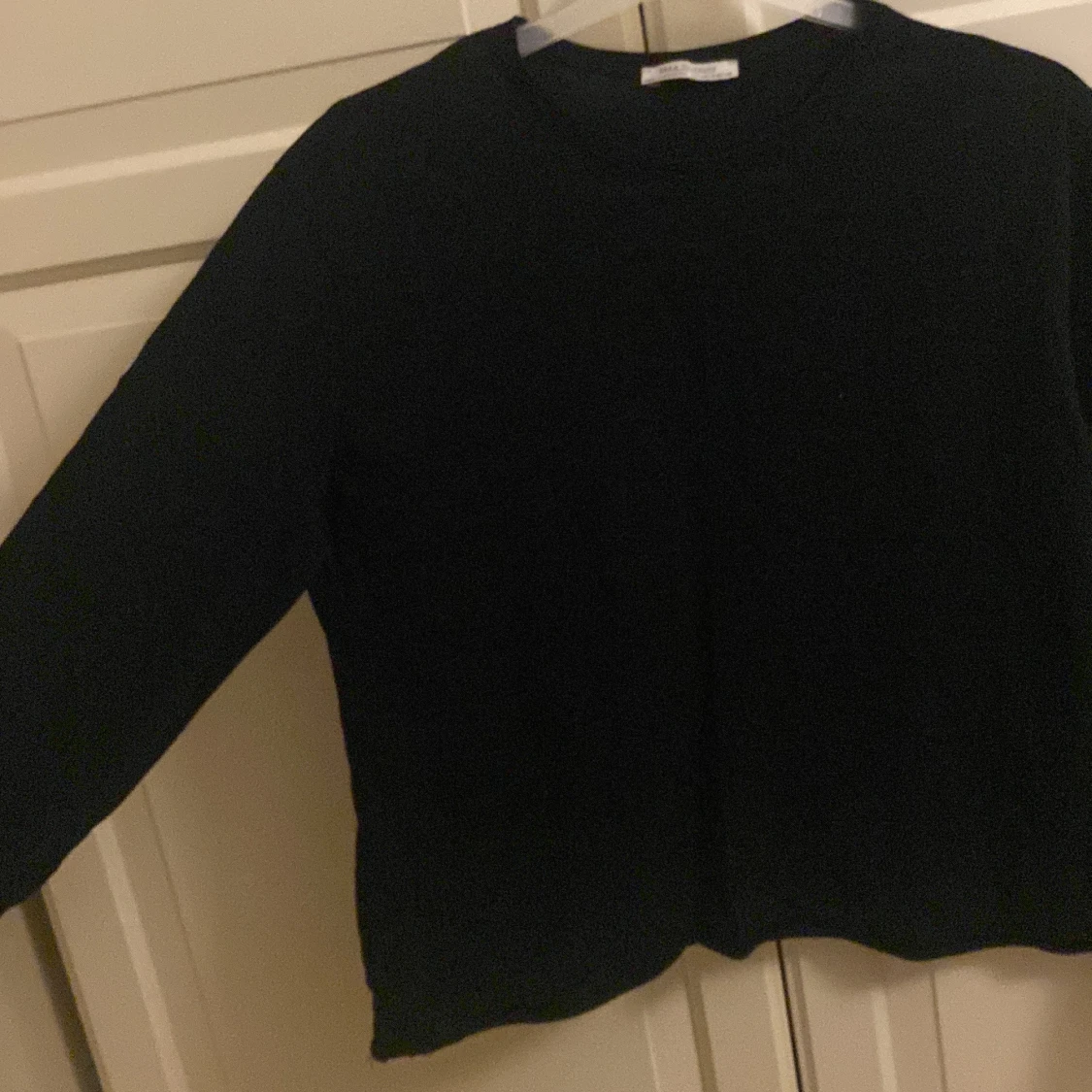 Svart trikåtröja från Zara - 1