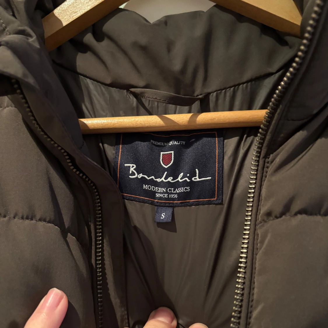 Grön dunväst från Bondelid - 1