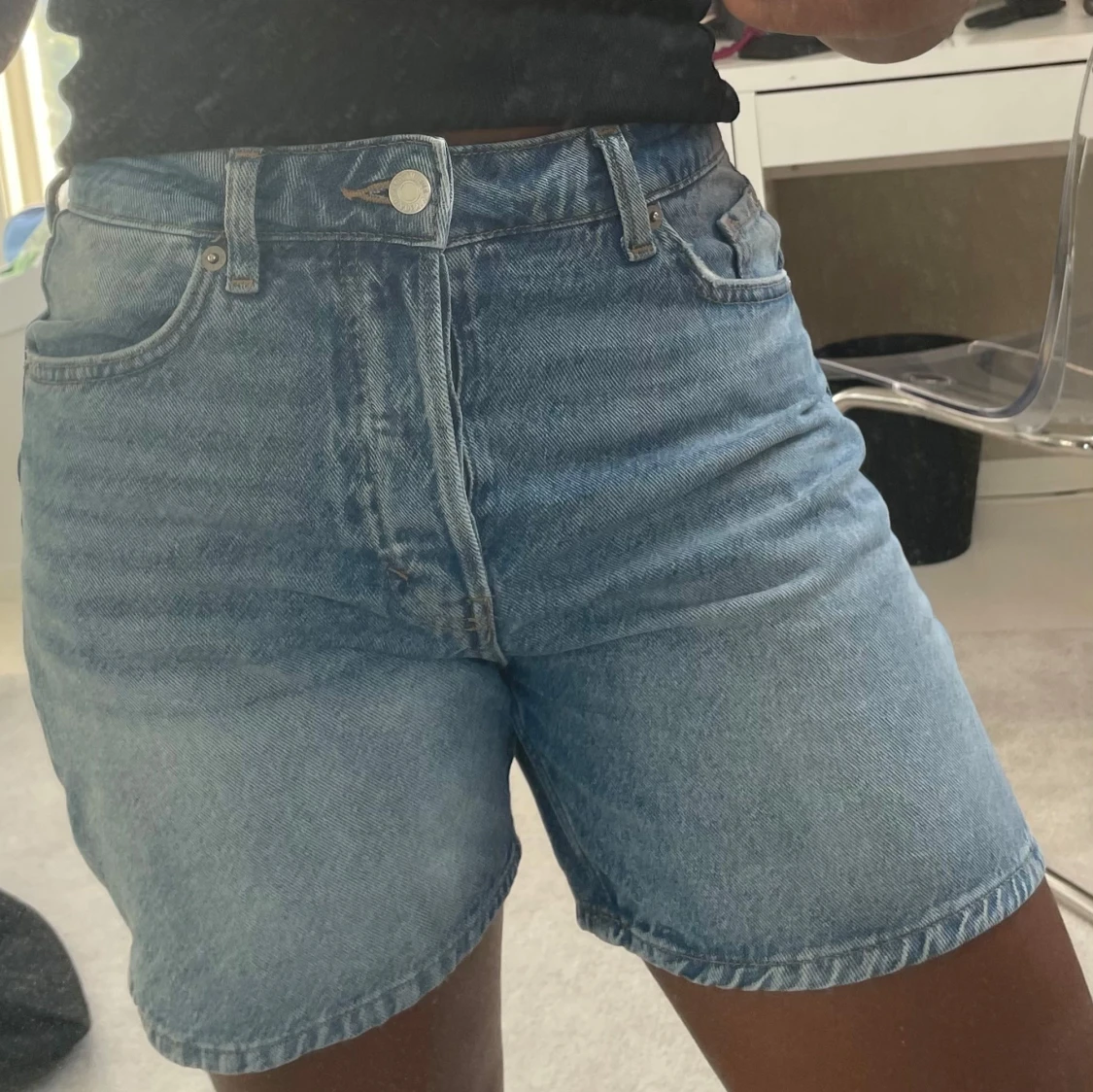 Jeansshorts från Adenim köpta på h&m - 3