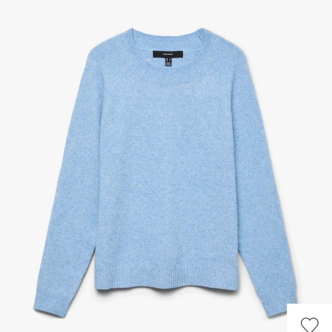 Ljusblå stickad tröja från Vero Moda