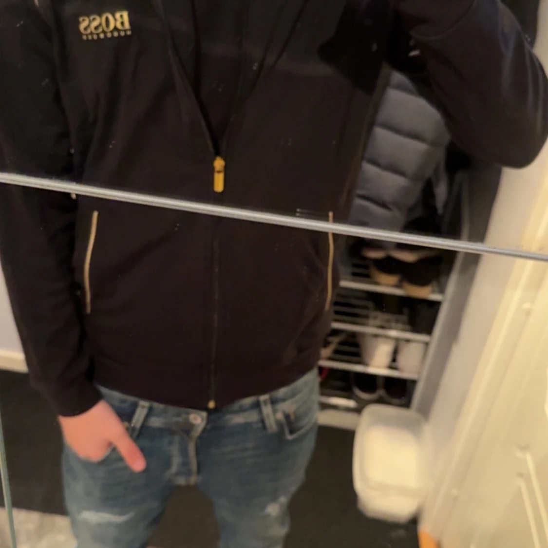 Svart tröja från Boss