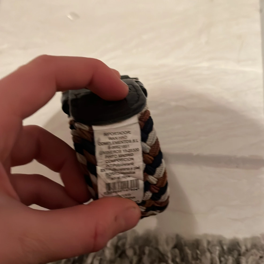 Flätat bälte med spänne - 3