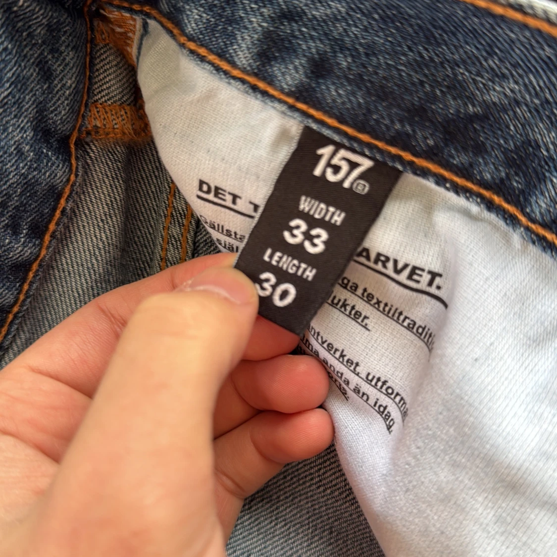 Blå jeans från 157 - 2