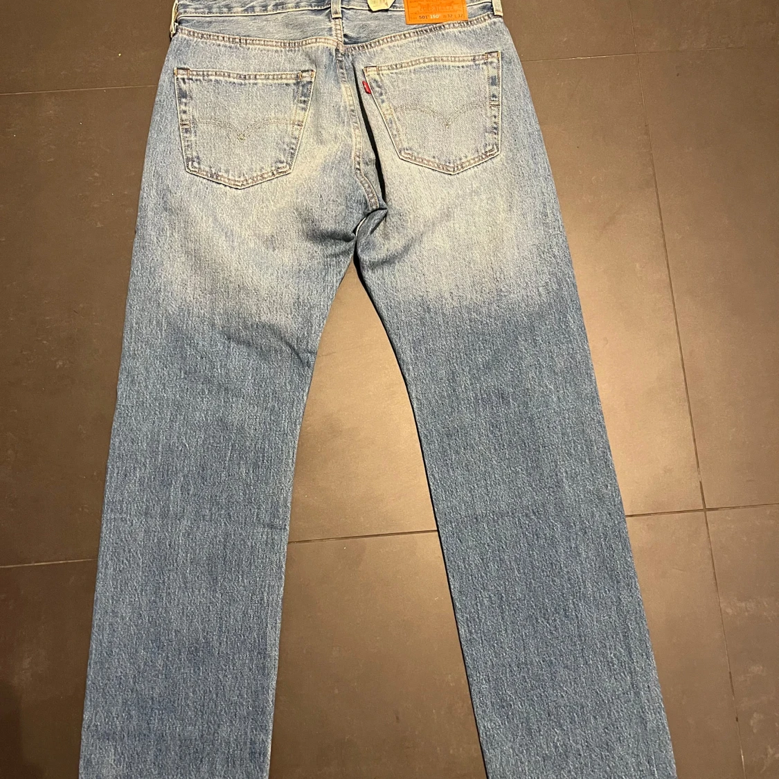 Helt nya Levis 501 jeans i ljusblå denim - 3