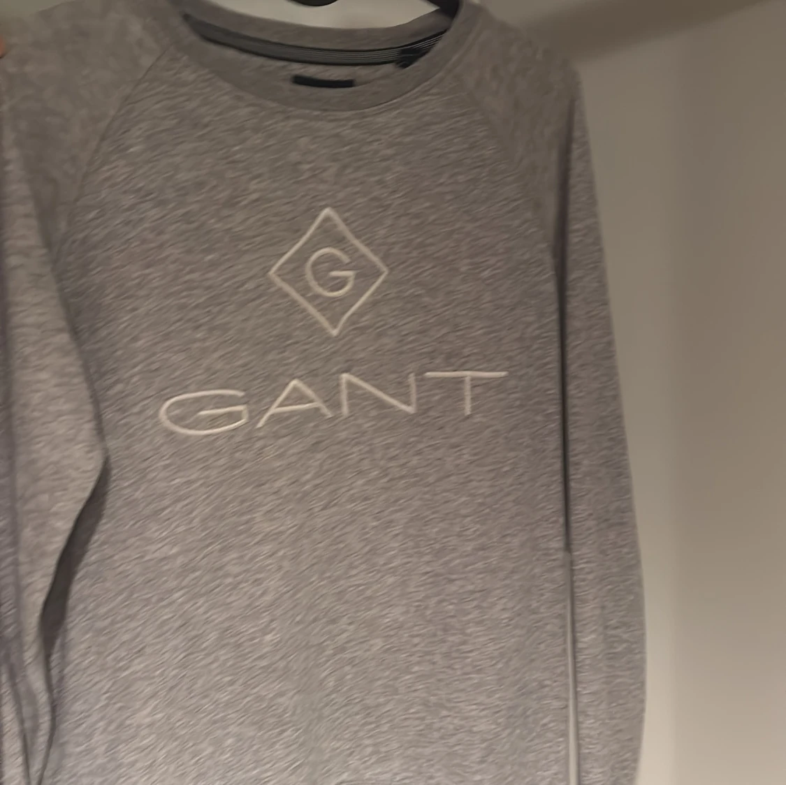 Grå sweatshirt från GANT