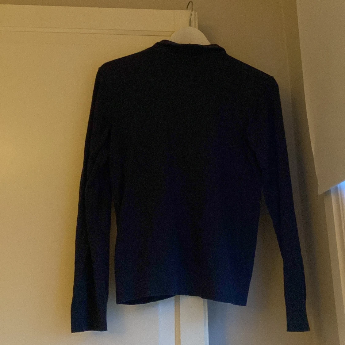 Navy blue tröja med quarterzip från Lyle & Scott - 91