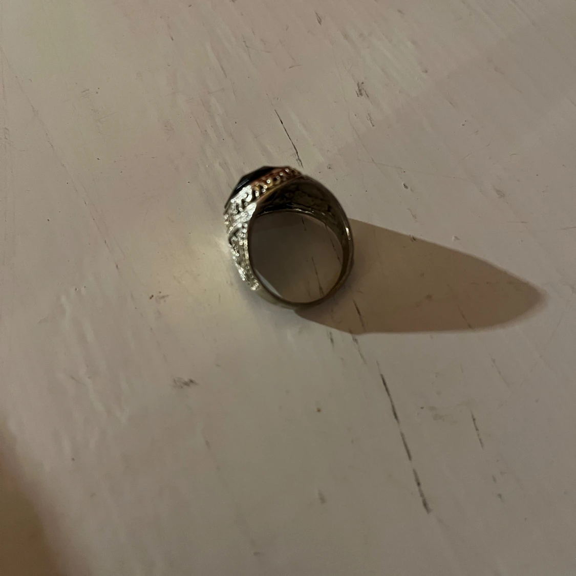 Chunky silverring - 90