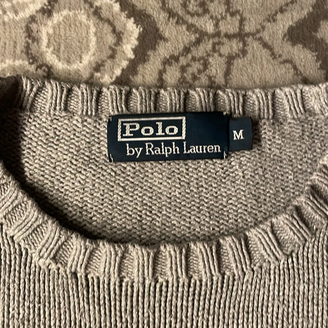 Grå stickad tröja från Polo Ralph Lauren - 91