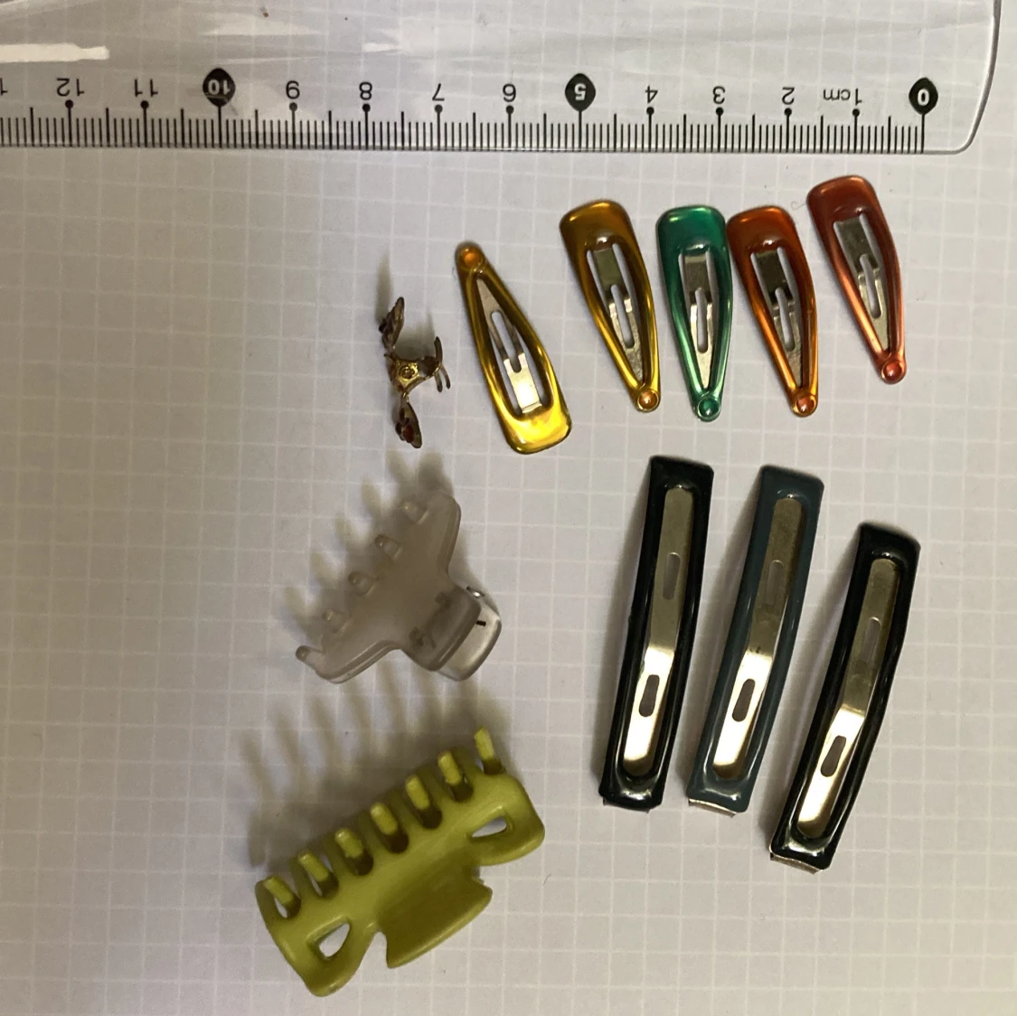 11st Y2K / Vintage Färgglada hårklämmor och hårspännen - 1