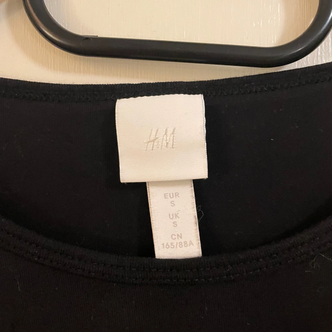 Svart långärmad topp från HM - 4