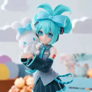 Hatsune Miku x Cinnamoroll figur - Hatsune Miku x Cinnamoroll figur, kommer i original lådan!  129kr + 22kr frakt! Accepterar inte returer <3 Fraktar endast till egen address