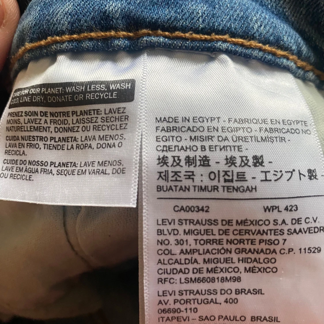 Levis 510 jeans i blå - 93