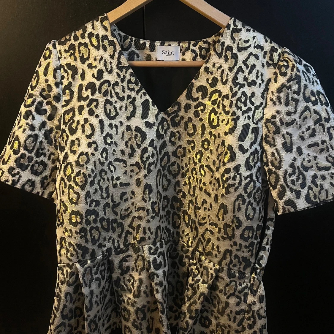 Leopardmönstrad blus från Saint
