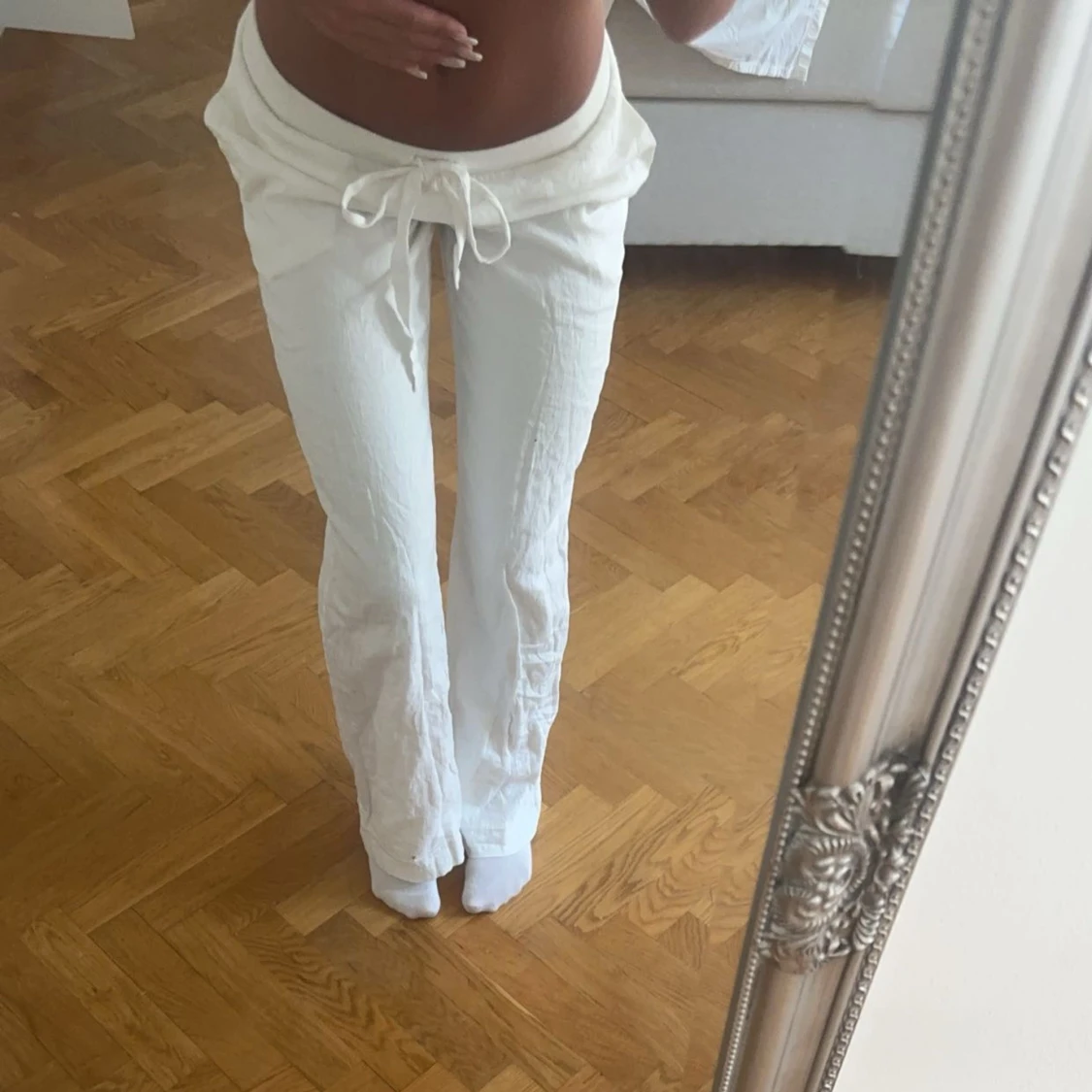 Alobha linnebyxor - 90