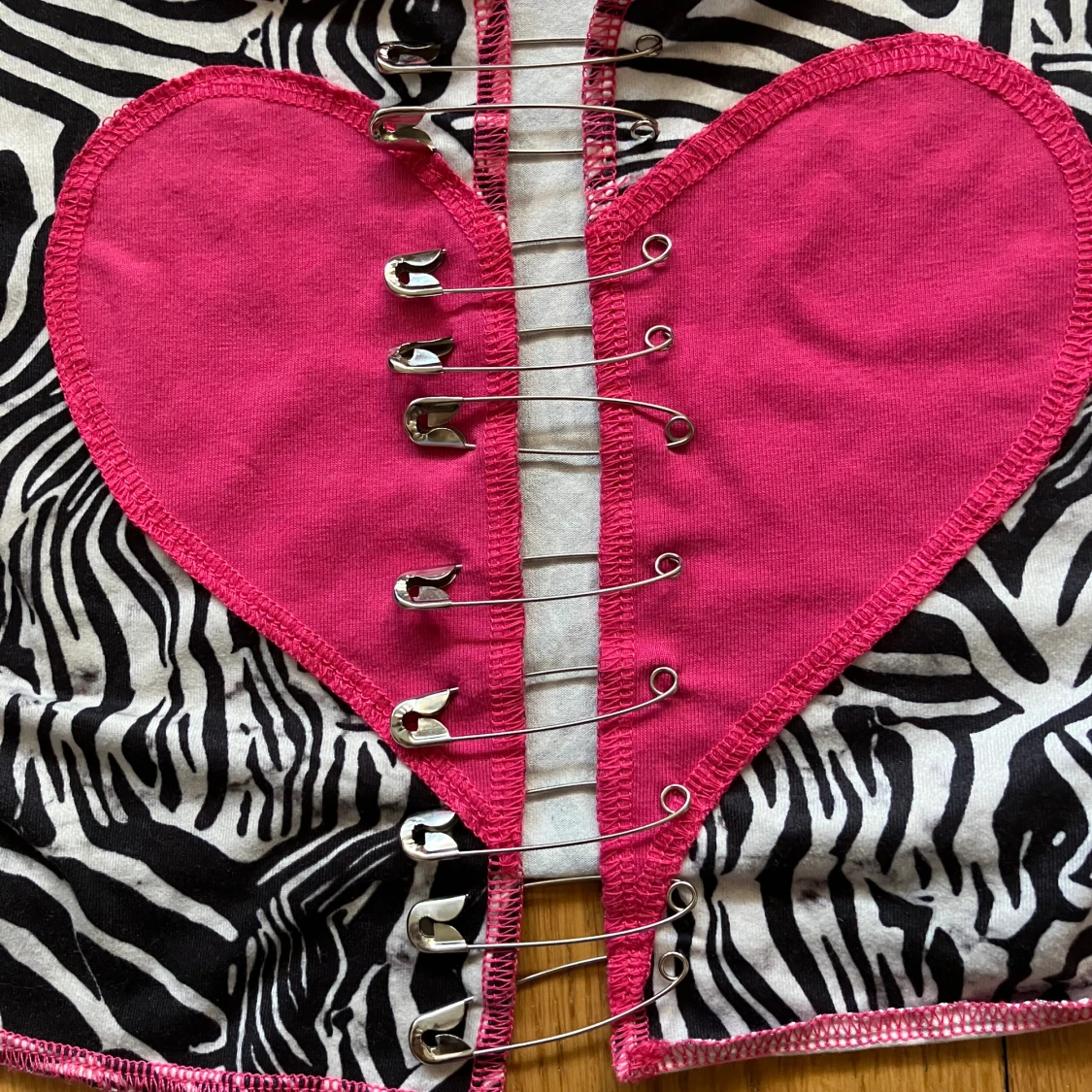 Y2K croptop zebra - 91