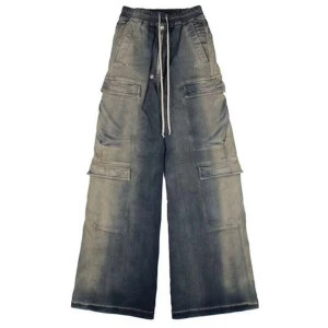 Rick Owens cargo belas - Aldrig använda. Size small men passar större. Dom är hella baggy. Skriv för bilder 