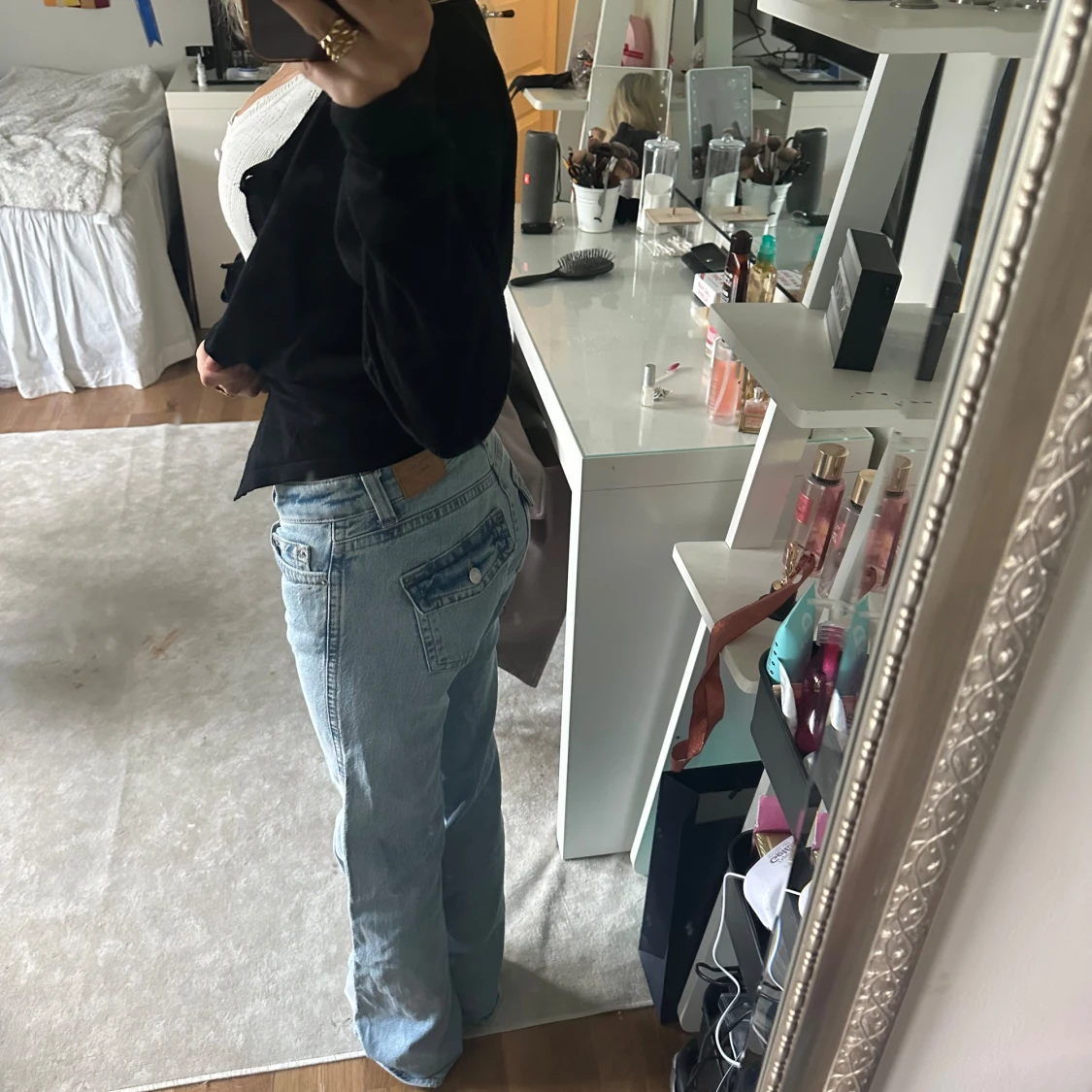 Lågmidjade jeans  - 90