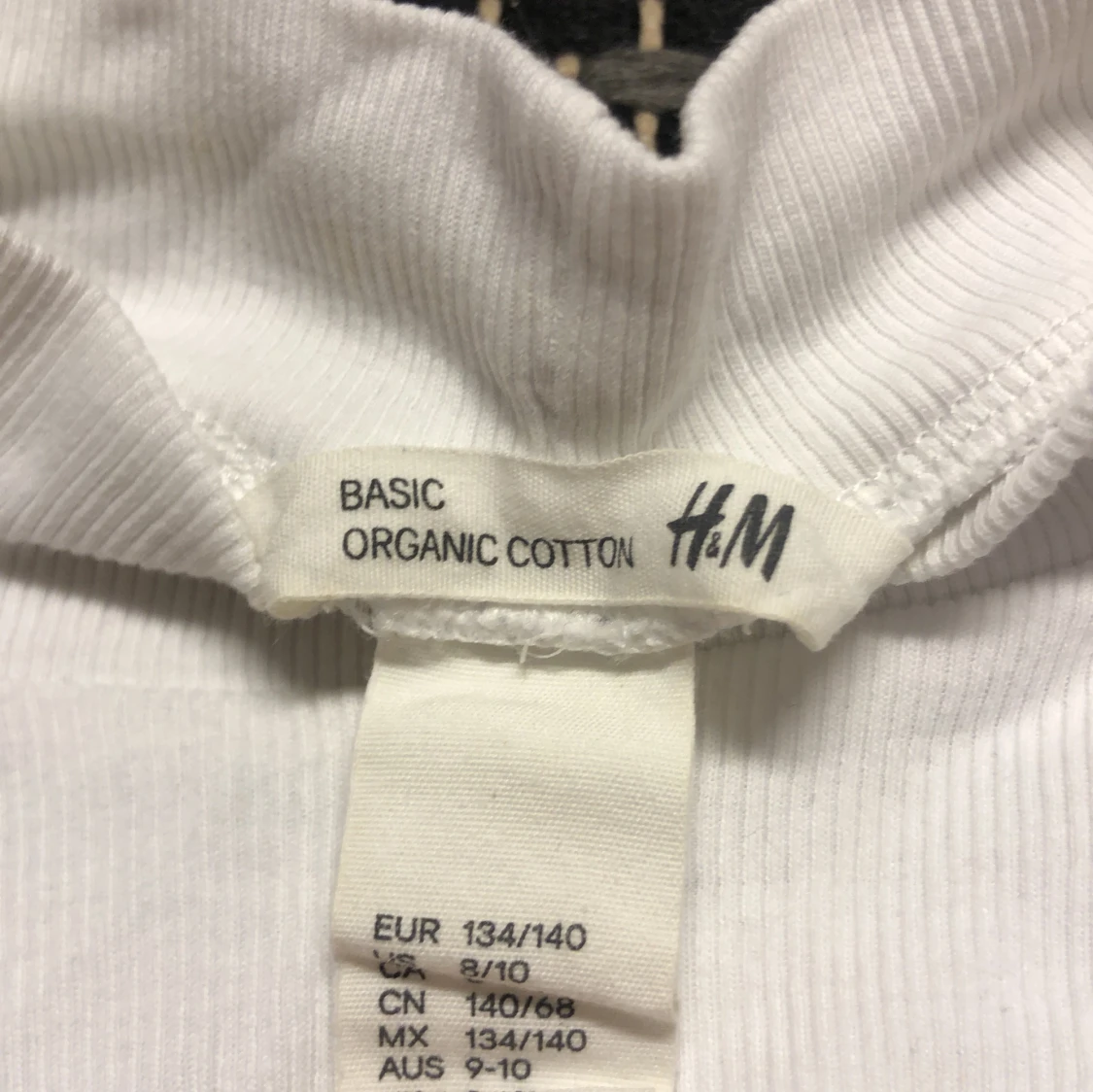 Långärmad vit tröja  - 91