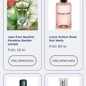 Parfymtester - Vi säljer parfymtester för billigt pris med säkert frakt från postnord☺️Beställ från webbsidan istället från här. samplemaster.store eller i TikTok @samplemaster1 olika ml olika pris 