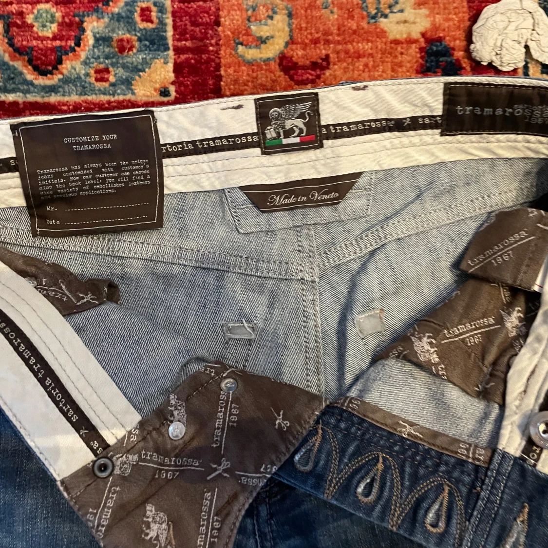 Blå jeans från Tramarossa - 90