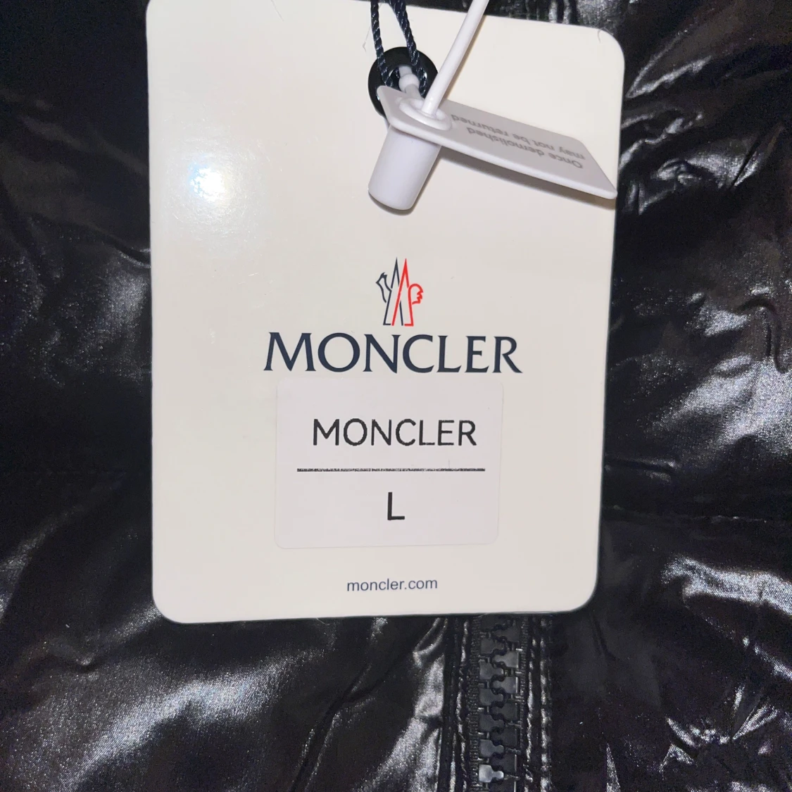 Svart pufferjacka från Moncler - 92