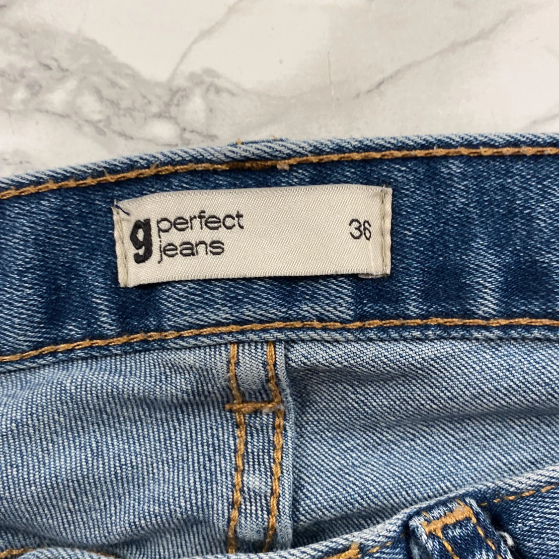 Blå jeans från Perfect Jeans (bootcut) - 91