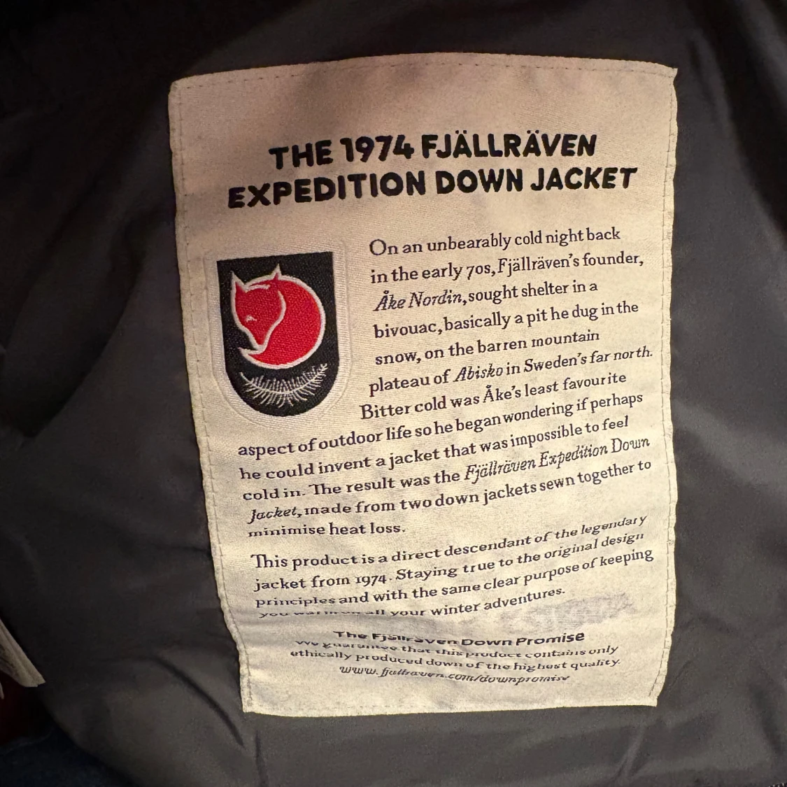 Grå Fjällräven Expedition Down Jacket - 91