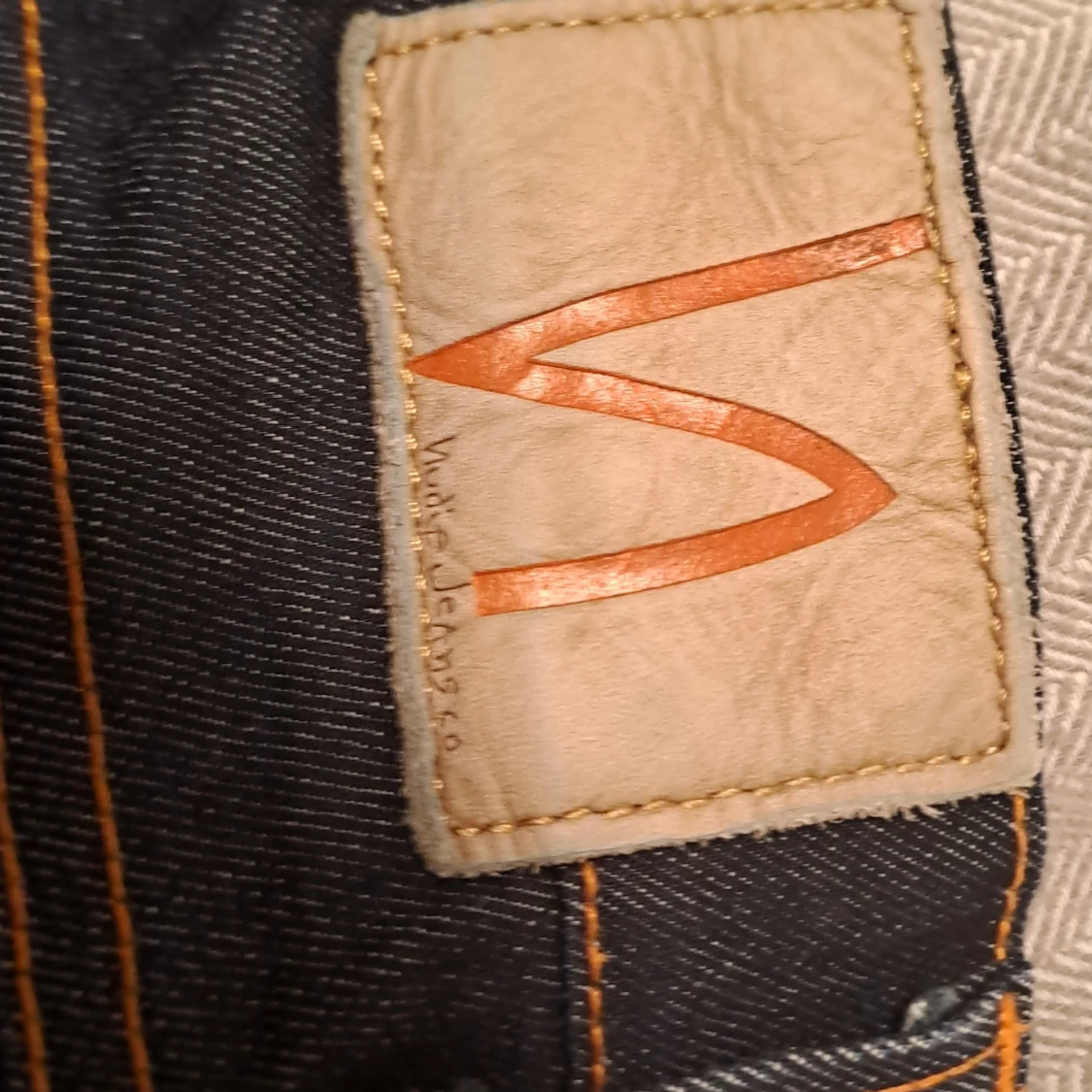 Mörkblå jeans från Nudie Jeans - 92