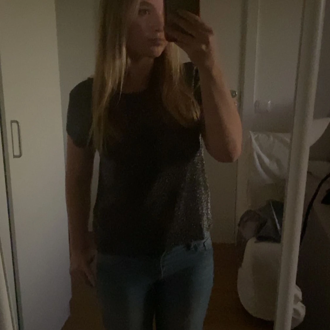 glittrig festtopp  - 90