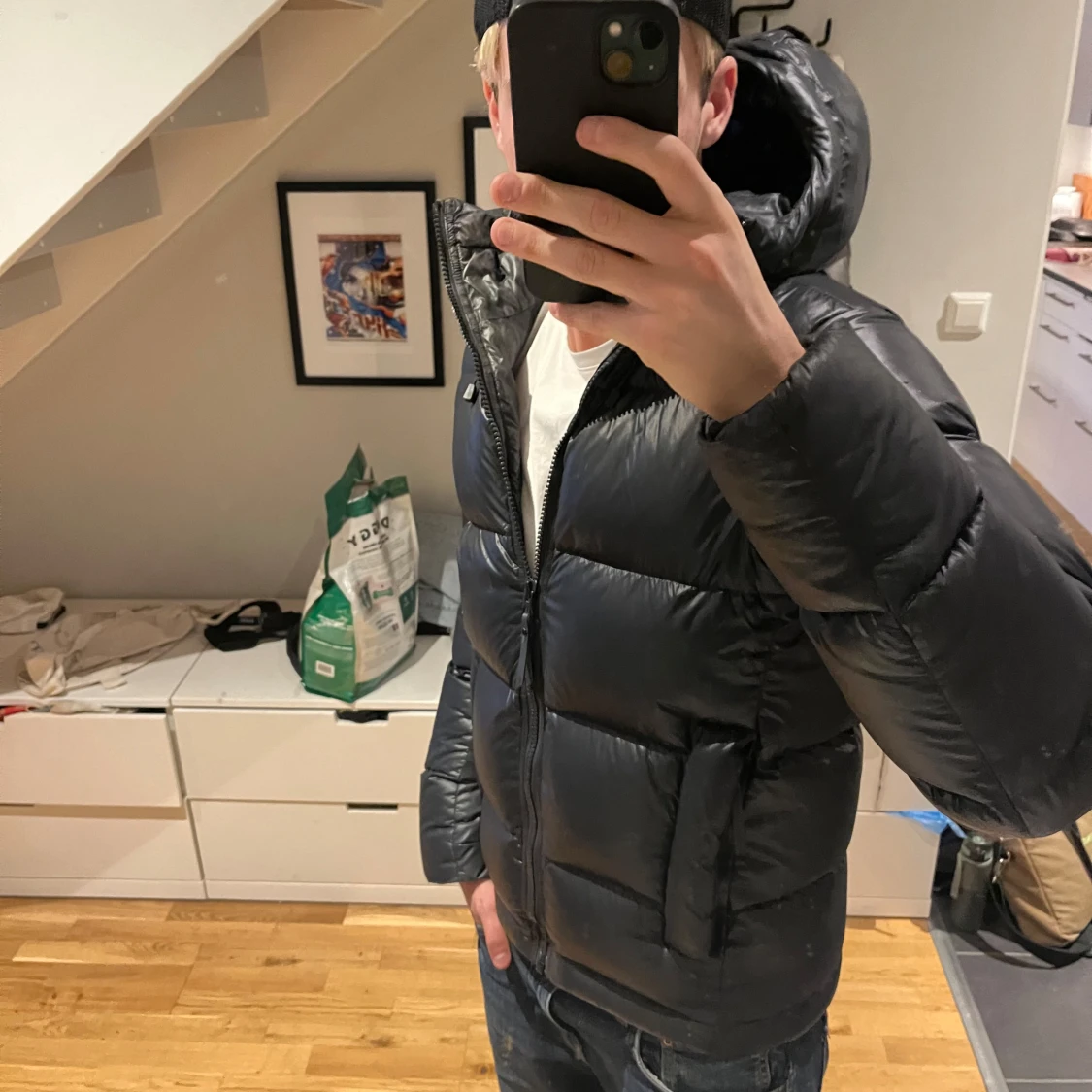 Svart vinterjacka från Peak Performance - 90