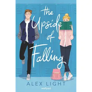 Säljer boken 'The Upside of Falling' av Alex Light. Den har ett blått omslag med illustrationer av två ungdomar, en kille och en tjej. Boken är inplastad och har lite skador på kanterna annars perfekt. Perfekt för dig som gillar romantiska berättelser och ungdomslitteratur. 📚💙 Om du har frågor eller är interesserad är du välkommen att höra av dig!💕